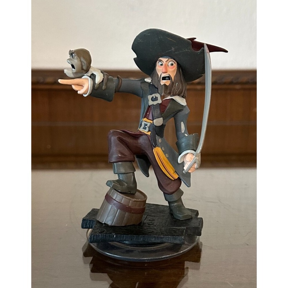 Captain Barbossa - Disney Infinity 1.0 - Pirates Caribbean Figure - Used